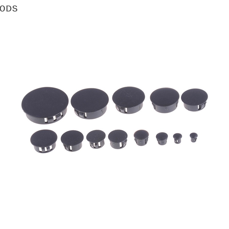 Ods จุกปิดปลายท่อ พลาสติก ทรงกลม สีดํา 4 ชิ้น/ล็อต