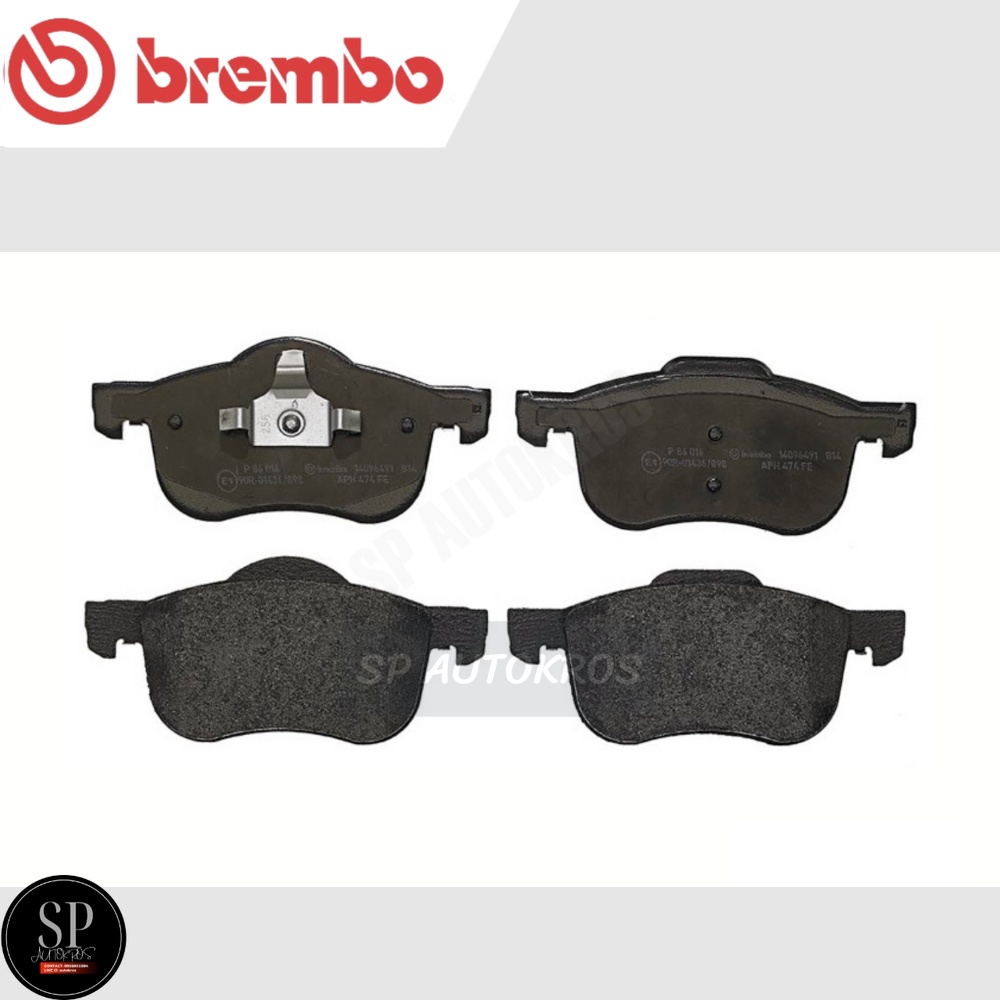 BREMBO ผ้าดิสเบรคหน้า VOLVO S60 I, S80 I, V70 II, XC70 Cross Country (2.0 2.3  2.4 2.5 2.8 2.9 3.0) 