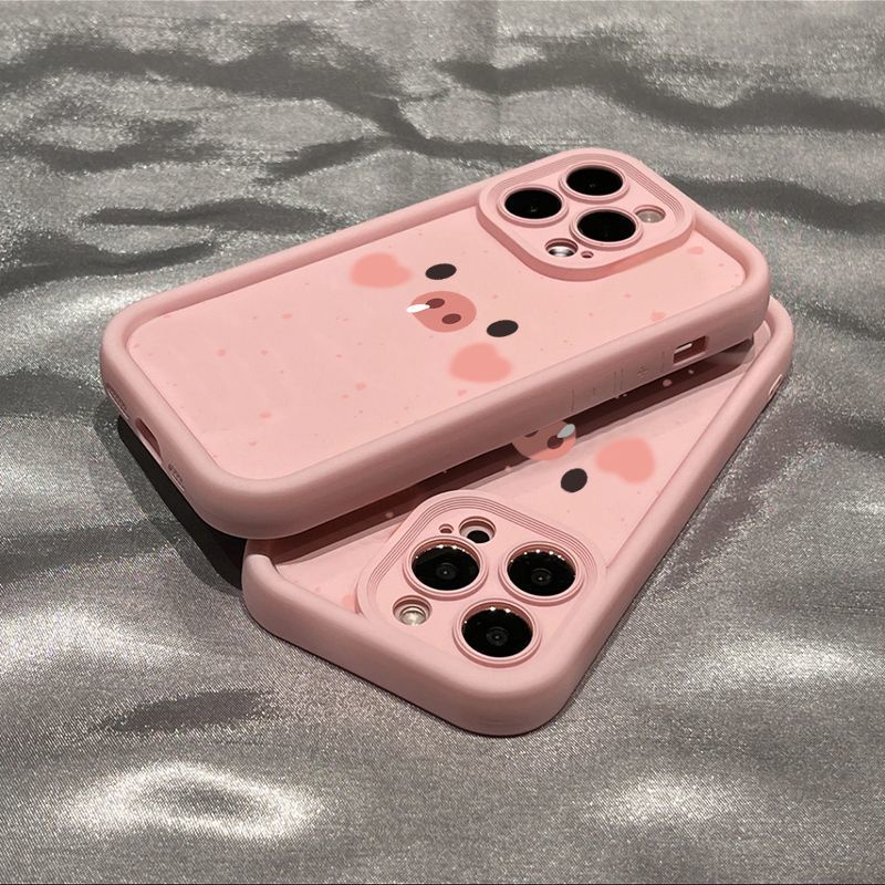 เคสโทรศัพท์มือถือ ลายหมูน่ารัก สําหรับ IPhone 11 12 Pro Max X XR XS Max SE 7 Plus 8 Plus IPhone 13 Pro Max IPhone 14 Pro Max