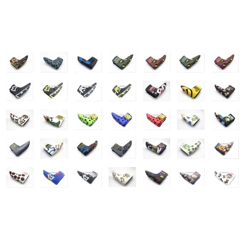 Couverture De Capuchon De Putter Pour Club De Golf, 35 Couleurs De Haute Qualité, Ochrona De Tête De