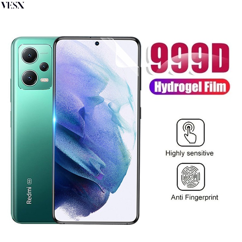 ฟิล์มไฮโดรเจล กลับฟิล์มไม่ใช่แก้ว Redmi Note 14 13 12 12s 11 11s 10 10s 9 Turbo 4 3 Pro+ Plus 5G 4G 