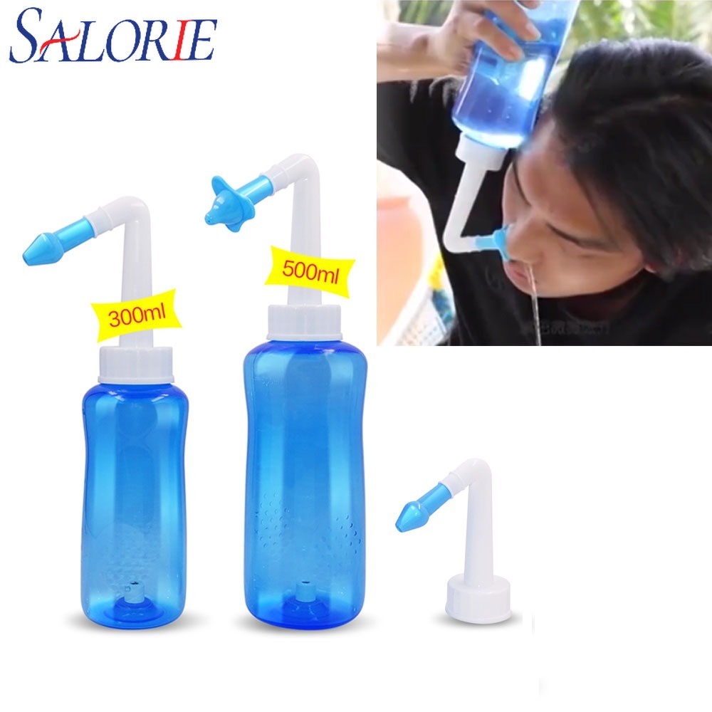 Salorie วาล์วล้างจมูกอัตโนมัติ และภูมิแพ้ 300 มล. 500 มล.