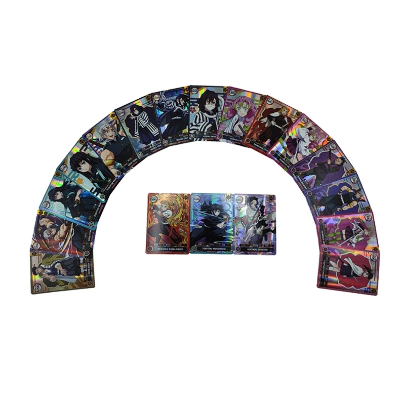 กล่องละ 50 ชิ้น เกมการ์ด Demon Slayer TCG ทานจiro เนซึโกะ อาการุสะ เซ็นอิทสึ การ์ดต่อสู้สุดมันส์ ของเล่นเพื่อการสะสมสําหรับเด็ก thumbnail 4