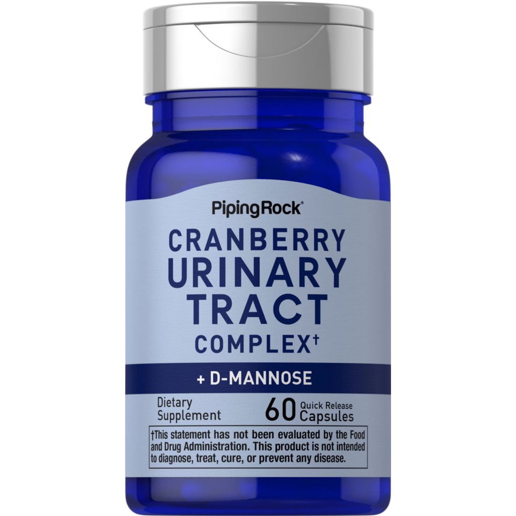 Urinary Tract Complex + D-Mannose & Cranberry (60แคปซูล) ระบบทางเดินปัสสาวะ