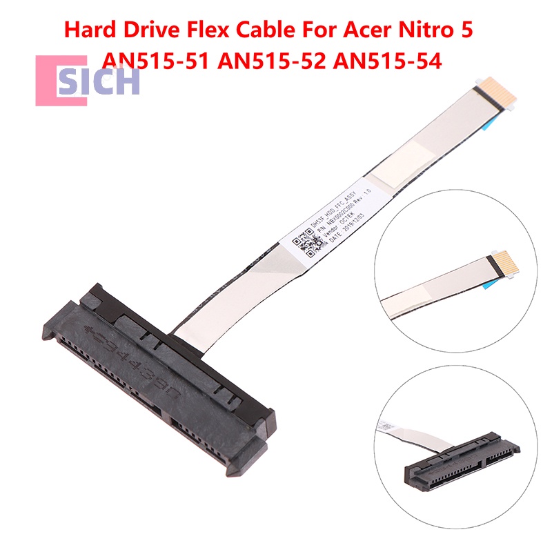 [Sich] สําหรับ Nitro 5 AN515-51 NBX0002C000 แล็ปท็อป SATA ฮาร์ดไดรฟ์ HDD SSD Connector Flex Cable ใหม่