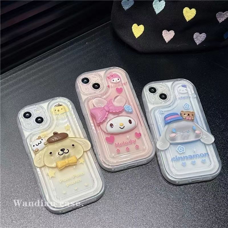 เคสโทรศัพท์มือถือ ลายสุนัขพุดดิ้ง ชินนาม่อนน่ารัก สําหรับ IPhone11 1213 Pro MAX X XR XS MAX SE Apple 7 Plus 8 Plus IPhone 14 15Pro