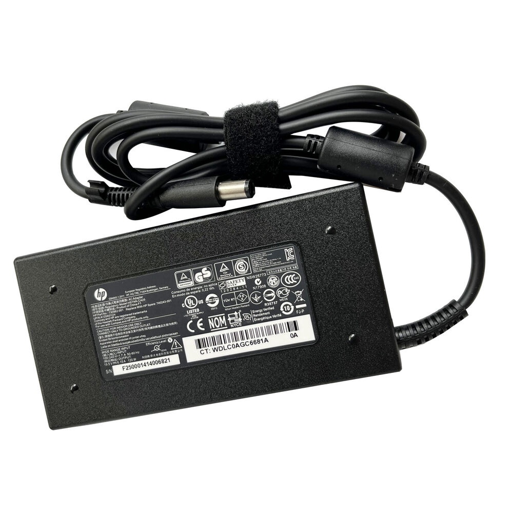 HP EliteBook proone 400 480 G1 G2 G3 แล็ปท็อป19.5V 6.15A 120W power AC adapter charger