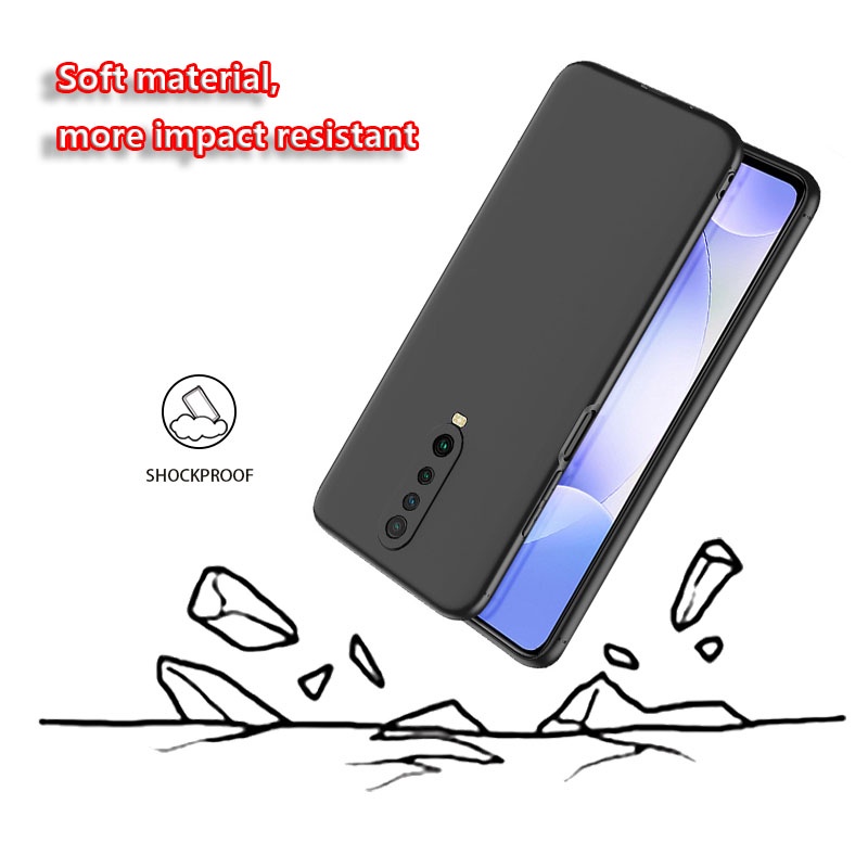 Xiaomi Poco X2 Redmi K30 5G K30i รุ่นพิเศษ เคสเยลลี่ ผิวด้าน ยืดหยุ่น นิ่ม ฝาหลังเจล ยางซิลิโคน TPU ป้องกันลายนิ้วมือ บางพิเศษ - รูปที่ 2