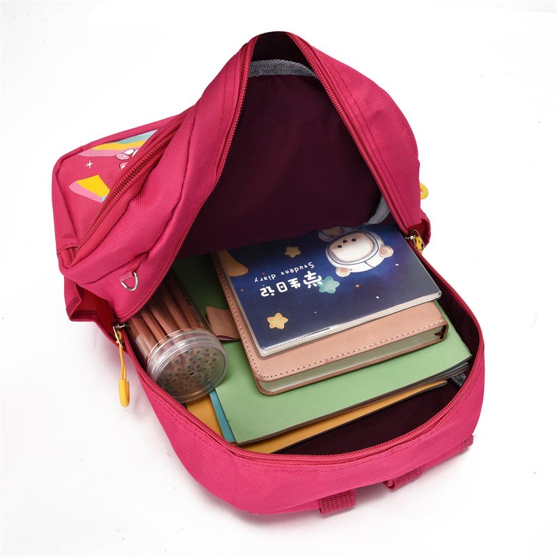 พร้อมส่ง กระเป๋านักเรียนเด็กกระเป๋านักเรียน อนุบาล ประถม 3-8 ปี กระเป๋านักเรียน - รูปที่ 4