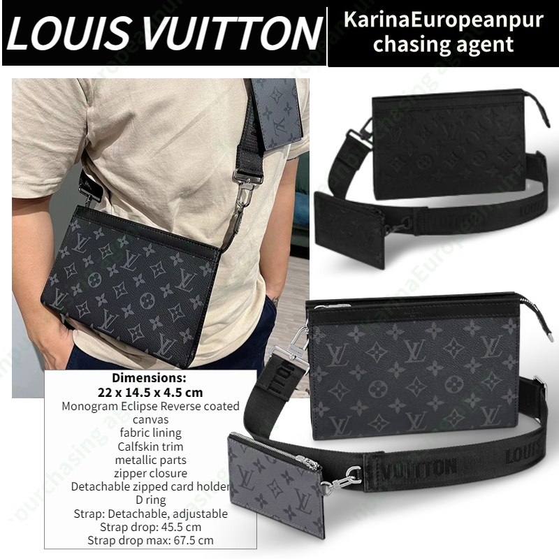 หลุยส์ วิตตองLouis Vuitton GASTON WEARABLE WALLET Men/Shoulder Bags กระเป๋าหลุยวิตตอง