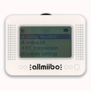 Allmiibo Nintendo Switch amiibo NFC ตัวจําลองบลูทูธ ใช้ตัวละครทุกตัว