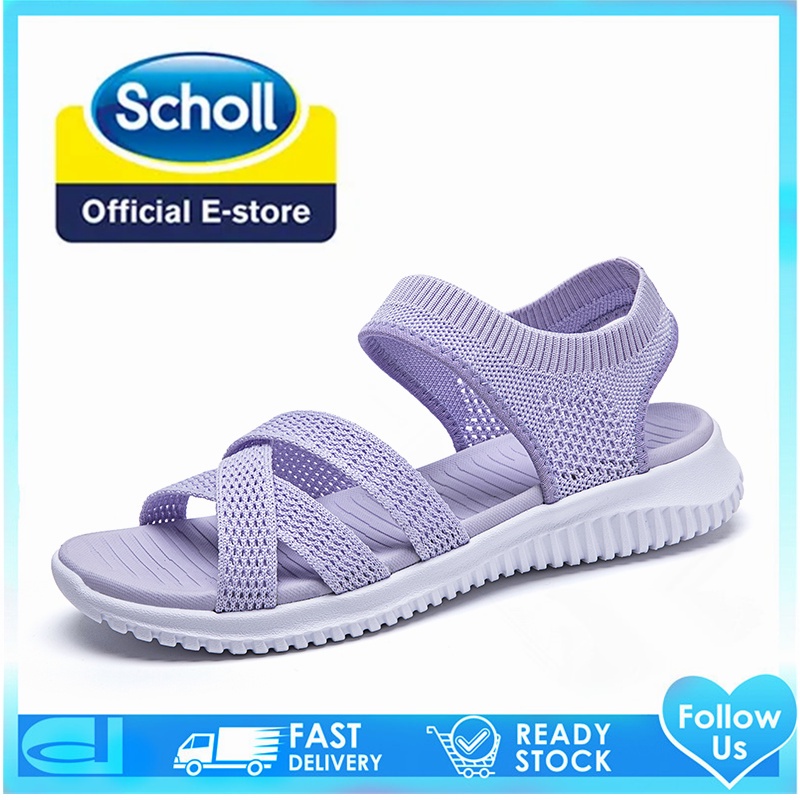 Scholl รองเท้าผู้หญิง scholl scholl scholl รองเท้าแตะชายหาดแบนผู้หญิง scholl Slides รองเท้า scholl ผู้หญิงรองเท้าแตะโบฮีเมียผู้หญิง