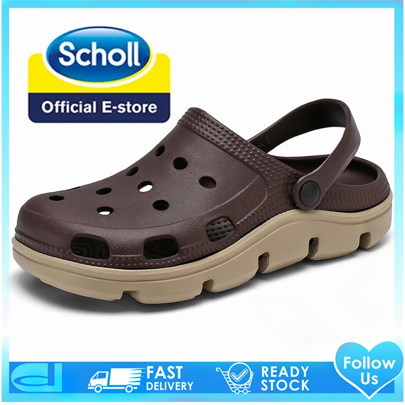 Scholl sandal men Scholl shoes ผู้ชาย Scholl รองเท้าแตะผู้ชาย scholl shoe Kasut Scholl