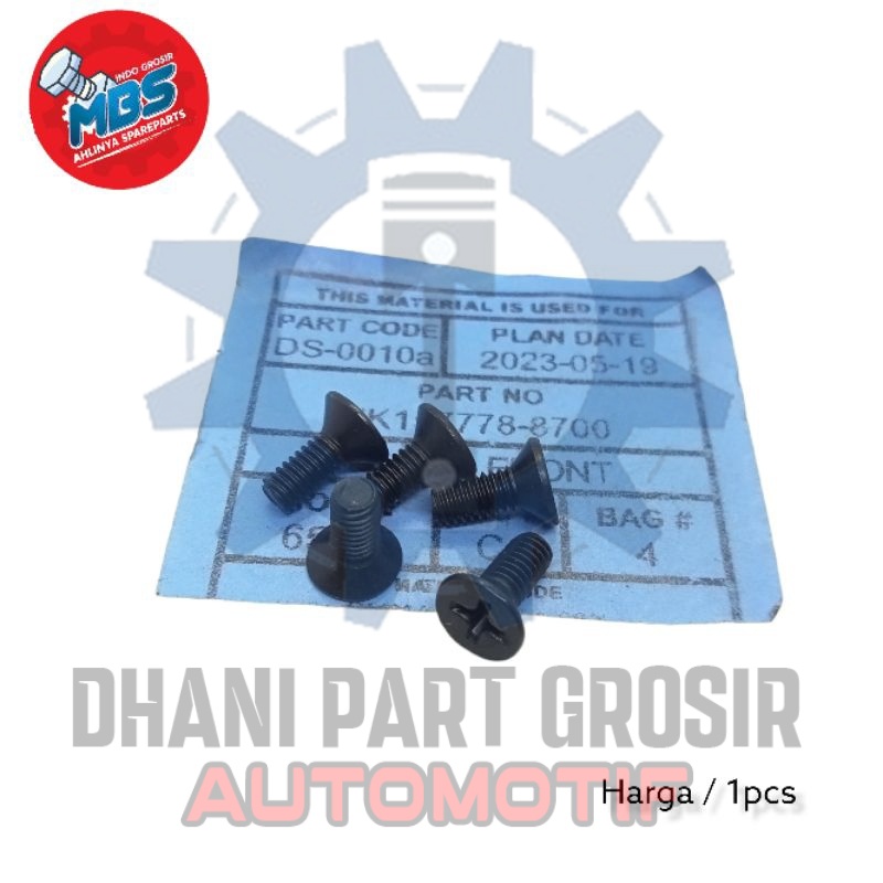 ขายส่ง 7 M4 BOLT ORIGINAL UPPER BRAKE MASTER CAP BOLT STEEL BRAKE FLUID BOLT