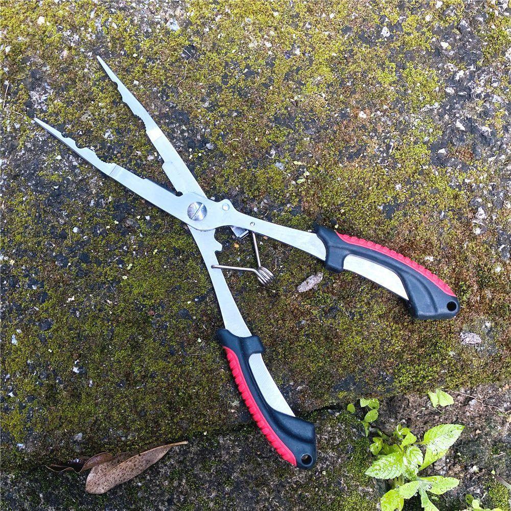 ต้อง คีมตกปลา,กรรไกรสายมัลติฟังก์ชั่นที่ทนทาน,คีมปากปลาสแตนเลสสําหรับตั้งแคมป์กลางแจ้ง - รูปที่ 3