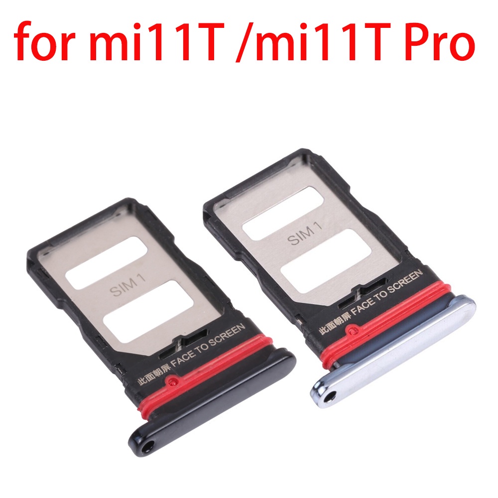 ซิมการ์ด ถาดซิมการ์ดสําหรับ Xiaomi 11T Pro Mi 11T อะไหล่ทดแทน