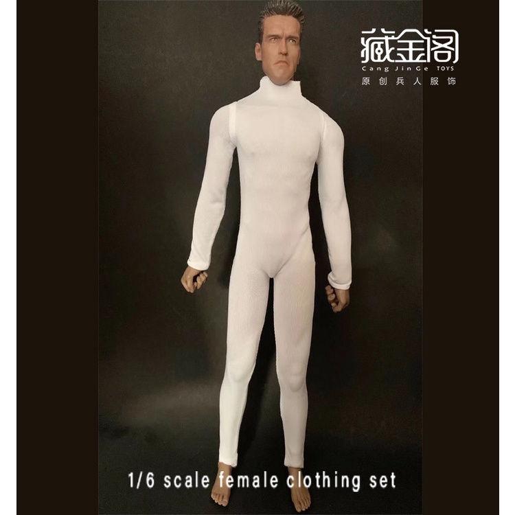ชุดจั๊มสูท บอดี้สูท 1/6 CJG-M013 แบบยืดหยุ่น สําหรับผู้ชาย พร้อมส่ง ราคา ถูกที่สุด ดีลบีเคเค แกลเลอรีภาพที่ 7