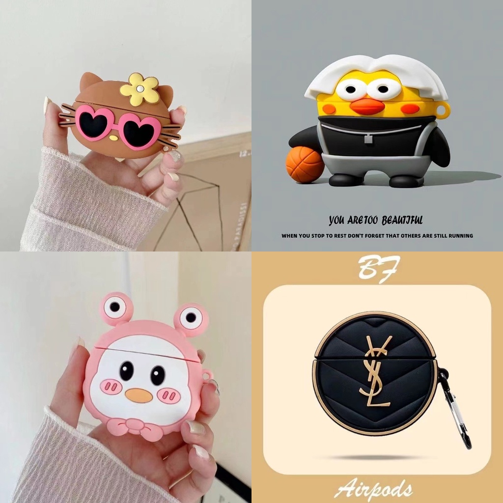 GTC สําหรับ Realme Buds T300 Case เคสGtc เคสหูฟัง ลายกบน่ารัก สีชมพู สําหรับ Realme Buds T300