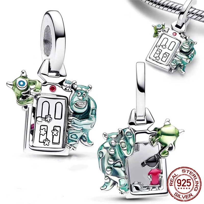 2025ใหม่925เงินสเตอร์ลิงdisney MonsterบริษัทSulley Mike Dangle Charm 100th Anniversary Dumbo Charms Fit Original สร้อยข้อมือDIY S925เครื่องประดับของขวัญ ราคา ถูกที่สุด ดีลบีเคเค แกลเลอรีภาพที่ 5