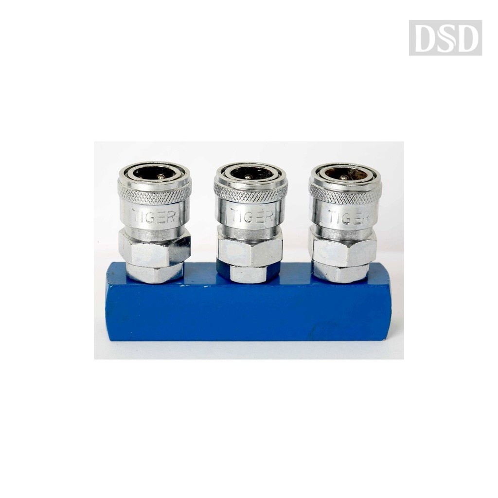 [พร้อมส่ง]👨‍🔧 TIGER ข้อต่อคอปเปอร์ 3 และ 4 ทาง ขนาด 1/4" FT