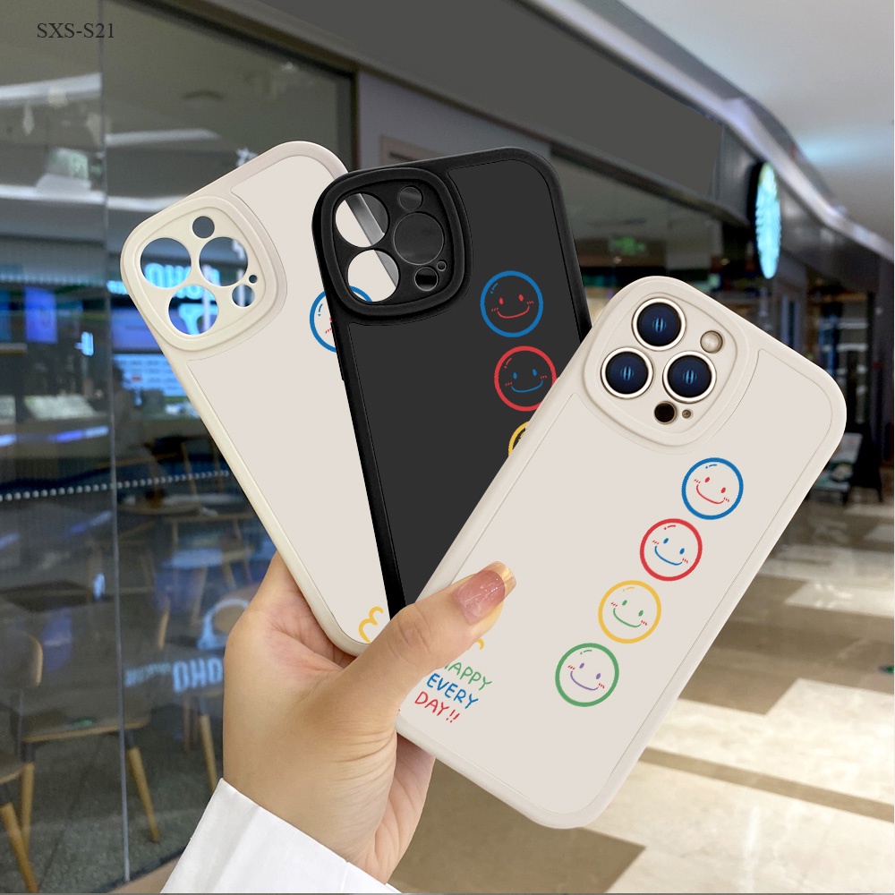 Samsung Galaxy S21 S20 FE Plus Ultra S21+ S20+ 5G เคสซัมซุง สำหรับ Smile เคส เคสโทรศัพท์