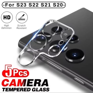 ตัวป้องกันเลนส์กล้อง For SAMSUNG S24 S23 S22 S25 S26 ultra Plus FE S26ultra ฟิล์มกระจกนิรภัย เต็ม ฟิล์มเลนส์ เลนส์กล้อง