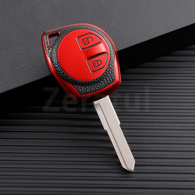 เคสกุญแจรีโมตรถยนต์ หนัง TPU สําหรับ Suzuki Swift Ignis Vitara Liana Ciaz Baleno