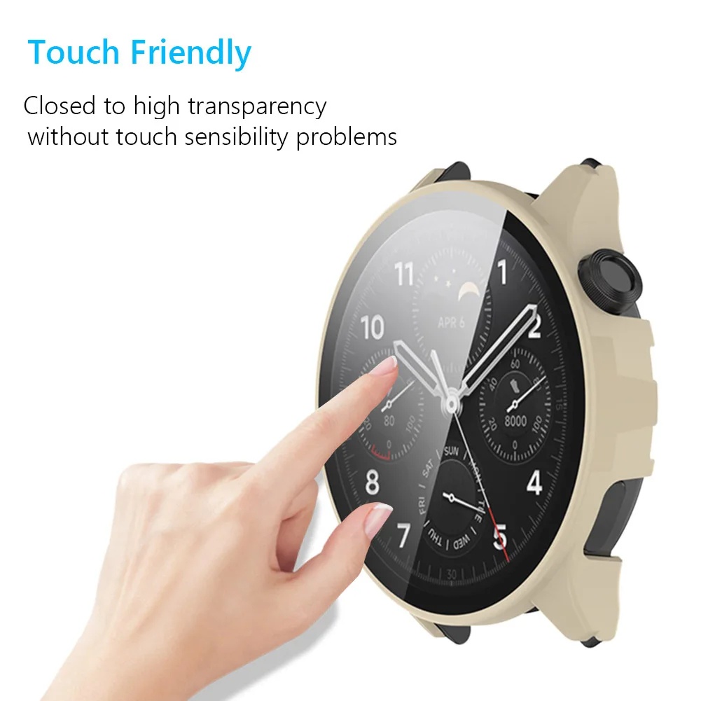 เคส  Xiaomi Watch S1 pro ชนิด PC แข็ง กระจกนิรภัย กันกระแทก สำหรับ xiaomi watch s1pro สมาร์ทวอทช์ ราคา ถูกที่สุด ดีลบีเคเค แกลเลอรีภาพที่ 2