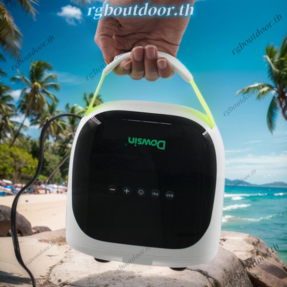 ปั๊มลมไฟฟ้า 20PSI Paddle Board Pump Dual Stage Inflation Portable SUP Pump