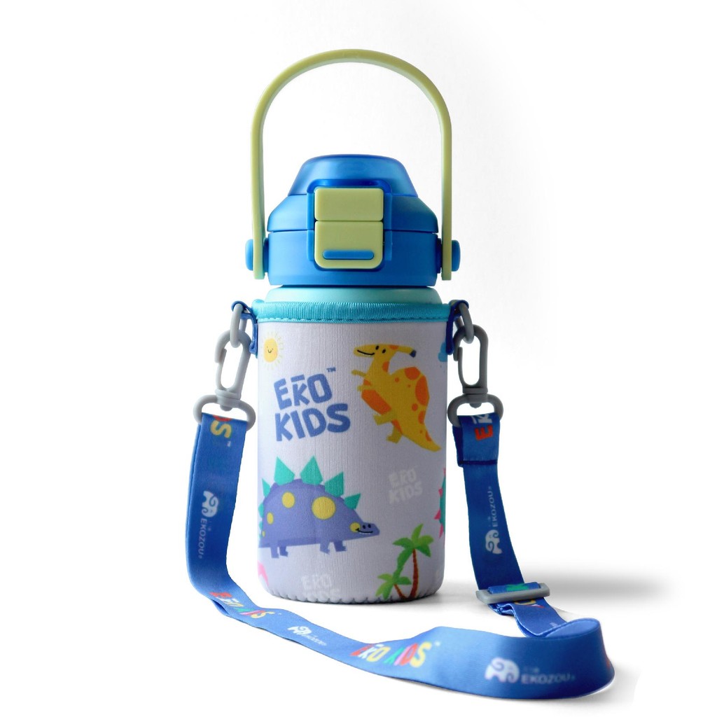 EKOZOU "เฉพาะกระเป๋าเท่านั้น" กระเป๋าใส่ขวดน้ำรุ่น EKOKIDS/EKOFLASK MINI ผ้ายืดอย่างดี สายหนาแข็งแรง