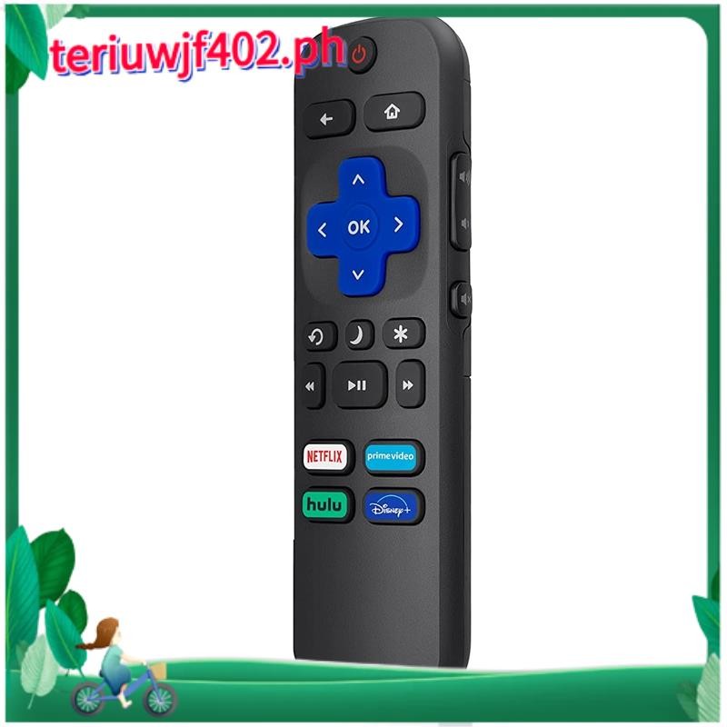 การเปลี่ยนรีโมททีวีสากลสําหรับทีวี Sharp Roku,รีโมททีวีพร้อม Netflix/Hulu