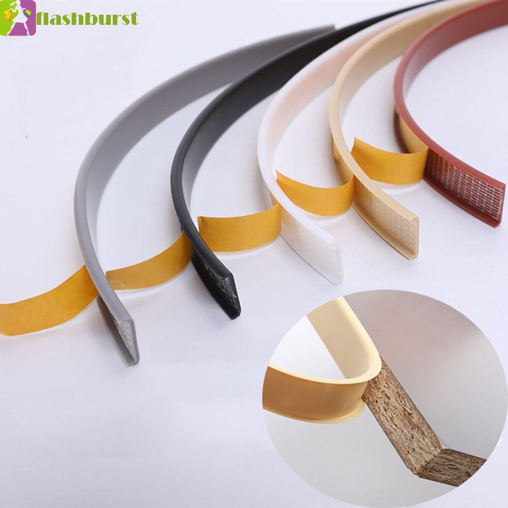 Flashburst แถบขอบ 5 ม. ปิดผนึกตู้ PVC แถบกันชนโต๊ะรูปตัว U