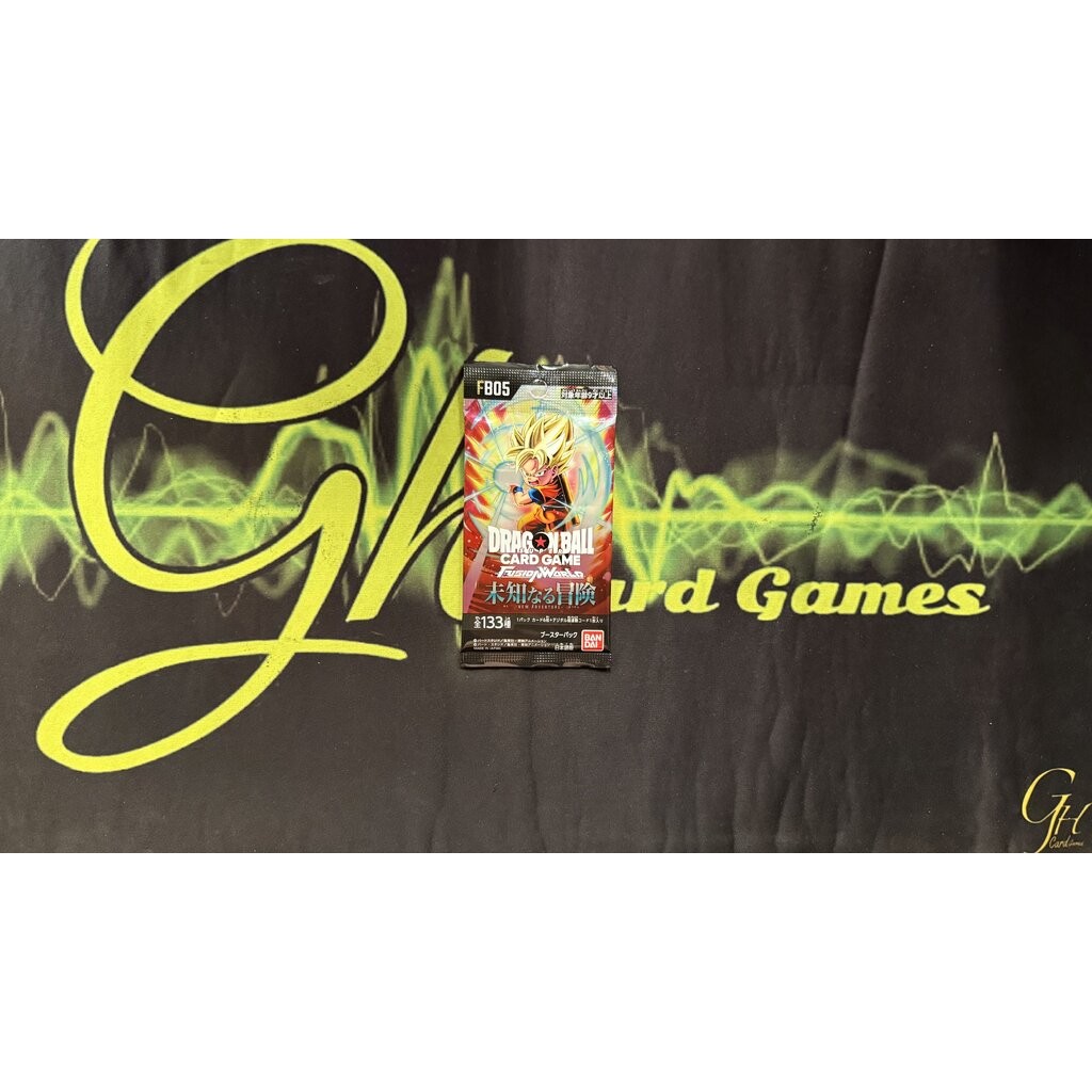Dragon Ball Card Game [FB-05] DragonBall Booster Pack NEW ADVENTURE (Sealed Pack) แบบ 1 ซอง ราคา ถูกที่สุด ดีลบีเคเค