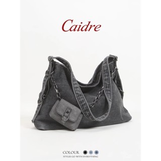 Caidre Bag Women 2026 New Style Denim Canvas Bag Commuter To…