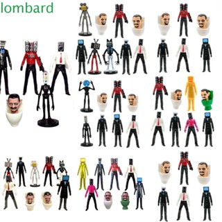 Lombard โมเดลฟิกเกอร์ รูปการ์ตูน Skibidi Camera Man Skibidi สําหรับเด็ก