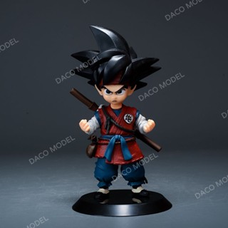 โมเดลฟิกเกอร์ อนิเมะดราก้อนบอล QLZ World Martial Arts Club LBS Teenager Goku SD Childhood Goku คุณภาพสูง