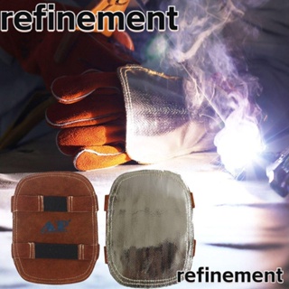 Refinement ถุงมือเชื่อม อลูมิเนียม หนังวัว กันความร้อนสูง ทนทาน AP-9500