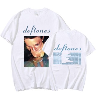 เสื้อยืด พิมพ์ลายวง Deftones Skin Journey สไตล์ฮิปฮอปพังก์ โกธิค