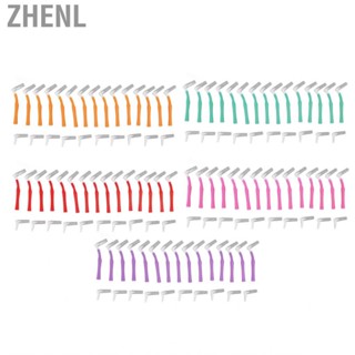 Zhenl Interdental Brush L Shape Detal Cleaning for Travel