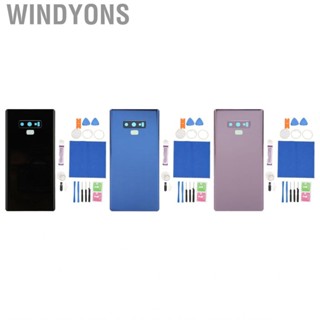 Windyons Mobile Phone Rear Glass Cover  Replacement Easy Assembly with  for Note 9 SM N960