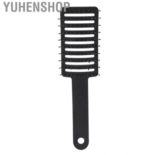 Yuhenshop Curved Vented Detangling Hair Brush Hollow Universal for Home