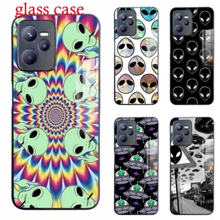 เคสโทรศัพท์มือถือ ลายเอเลี่ยน trippy สําหรับ Realme C35