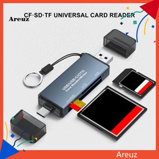 Are เครื่องอ่านการ์ดรีดเดอร์ และถ่ายโอนข้อมูล Usb-c แบบพกพา อเนกประสงค์ สําหรับกล้อง และแล็ปท็อป อ่านการ์ด Sd tf cf