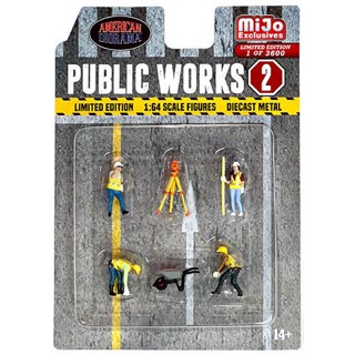 American Diorama 1/64 miJo Exclusives Public Works 2 Limited Edition AD-76519MJ