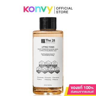 THE28 Lifting Toner Plant Fermented &amp; Novel Moss &amp; Triple Hyaluronic Acid 320ml โทนเนอร์บำรุงผิว.