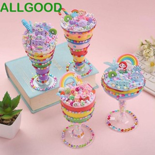 Allgoods ถ้วยไอศกรีม ขนาดเล็ก แฮนด์เมด DIY 1 กล่อง