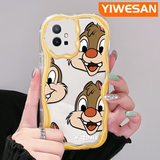 เคสโทรศัพท์มือถือ ซิลิโคนนุ่ม ใส กันกระแทก ลายการ์ตูน Dale น่ารัก สําหรับ vivo y55 y75 5G y55s 2023 y33s 2023 y33e y52t y30 t1 5G iqoo z6