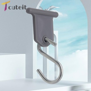 Tcuteit ตะขอเต็นท์ รูปตัว S อุปกรณ์เสริม สําหรับตั้งแคมป์ RV RV 8 ชิ้น