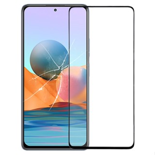 มาใหม่ อะไหล่เลนส์กระจก ด้านหน้า พร้อมกาวใส OCA คุณภาพดี สําหรับ Xiaomi Redmi Note 10 Pro