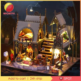 [Baosity1] ชุดตัวต่อ 3D ขนาดเล็ก DIY สําหรับบ้านตุ๊กตา ของขวัญวันเกิดเด็ก